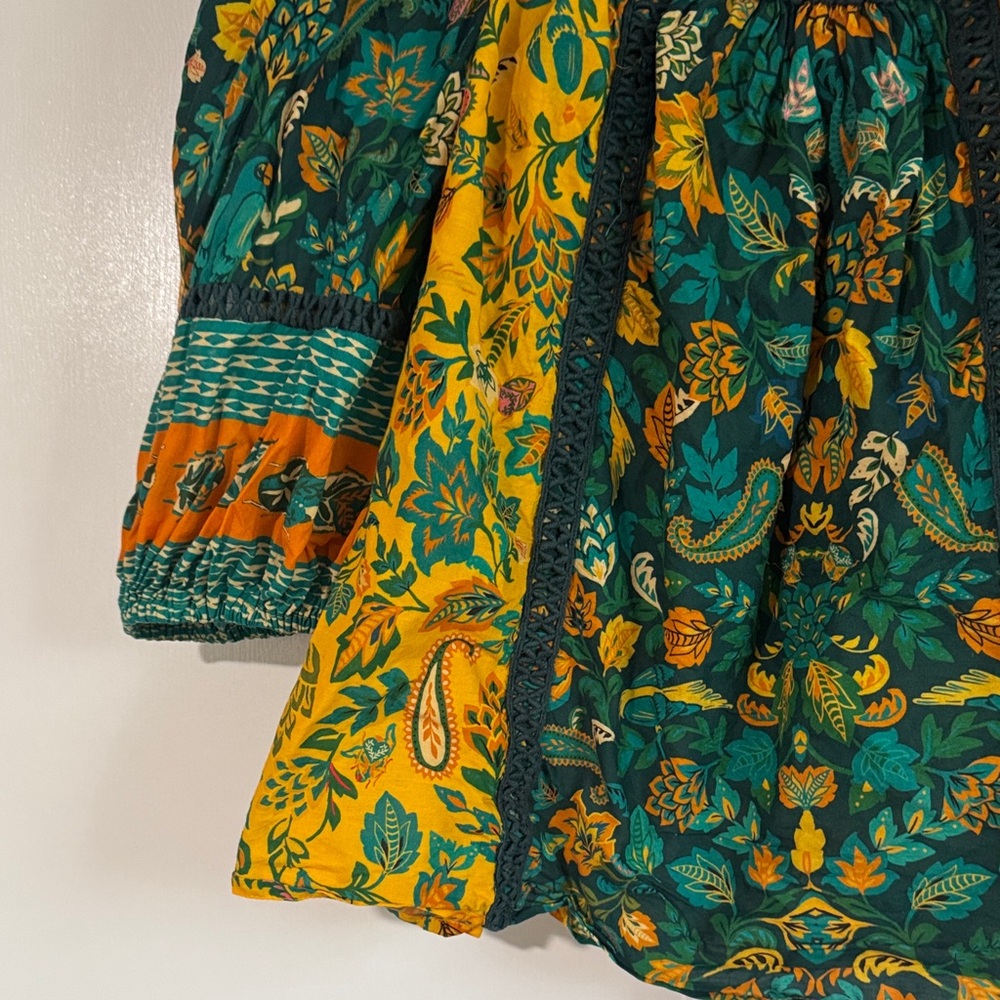 Farm for Anthropologie Multicolor Floral Blouse - Picture 6 of 8
